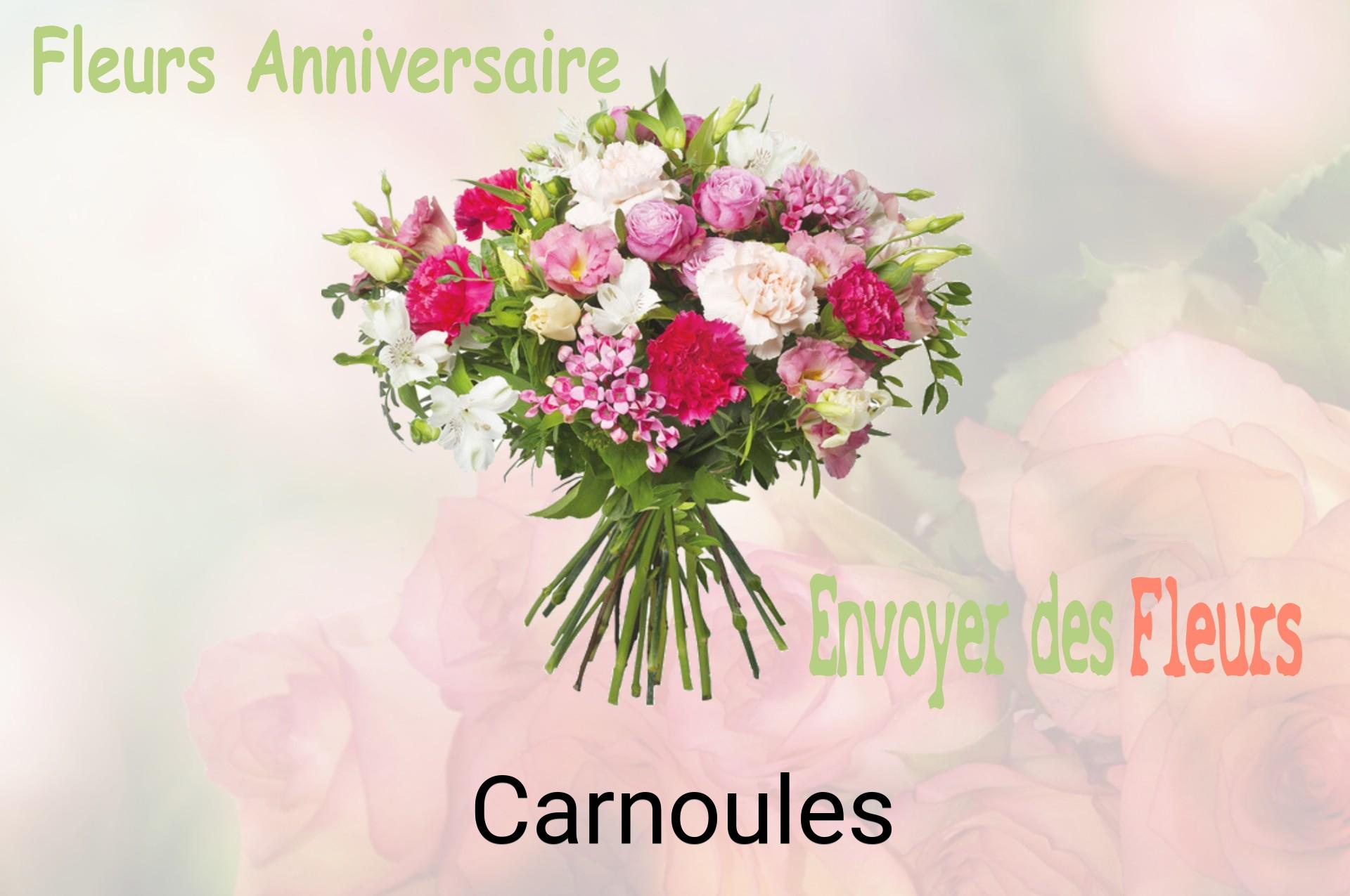 Bouquet de fleurs d’anniversaire livré à Carnoules
